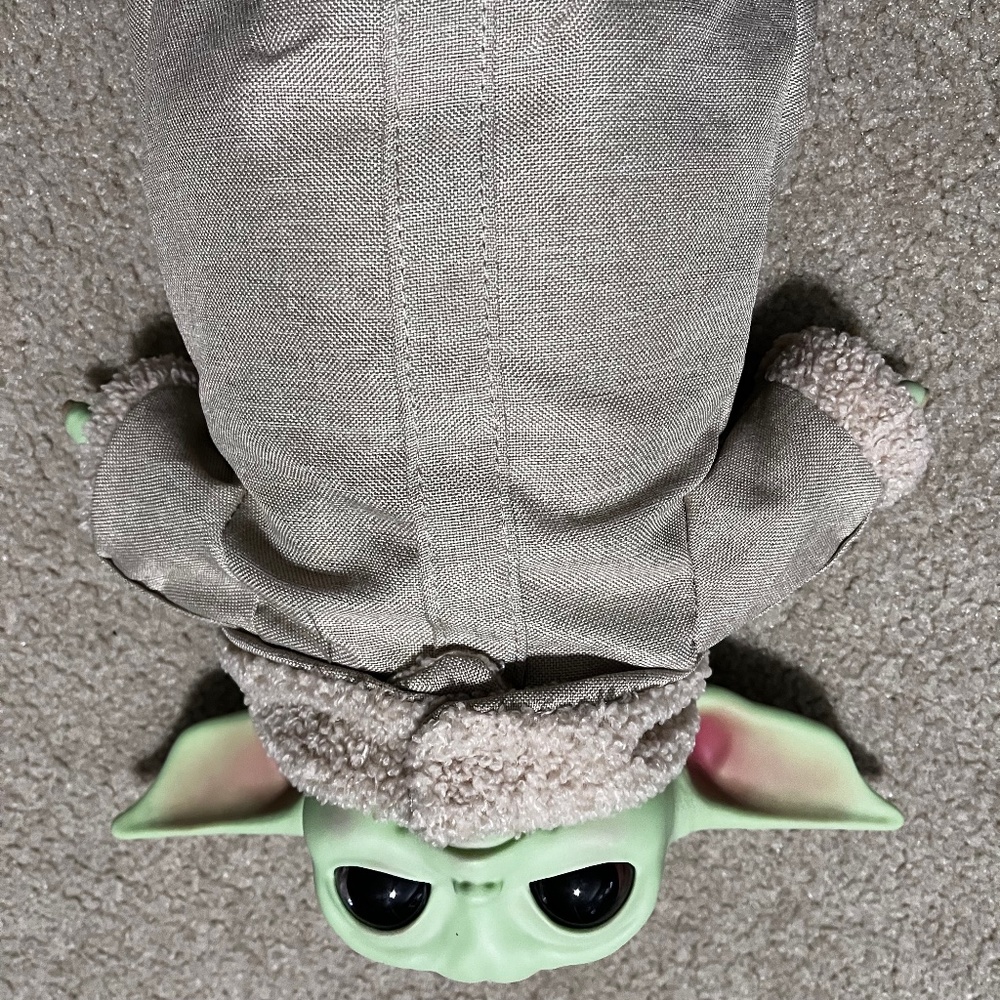 Grogu baby yoda life size toy stuffed doll figure